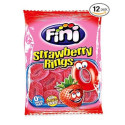 Fini ζελεδάκια strawberry rings 100gr Fini - 1