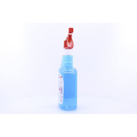 Flos vero υγρό καθαριστικό τζαμιών blue rose με ξύδι spray 750ml