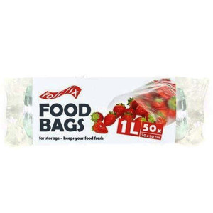 Foli fix σακούλες τροφίμων 1lt 20x30cm 50τεμ Foli-Fix - 1