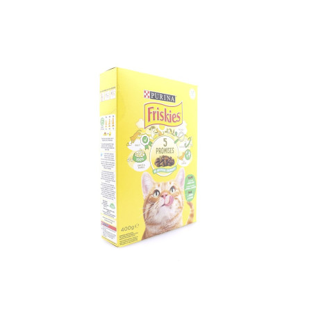 Friskies γατοτροφή κροκέτα με κουνέλι, κοτόπουλο & λαχανικά 400gr