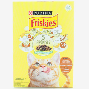 Friskies γατοτροφή κροκέτα με κοτόπουλο 400gr Friskies - 1