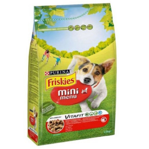 Friskies σκυλοτροφή mini menu βοδινό 1,5kg