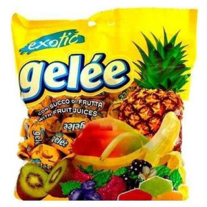 Gelee καραμέλες ζελέ exotic 400gr Gelee - 1