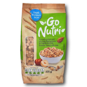 Go nutri μούσλι με ξηρούς καρπούς 375gr Go nutri - 1