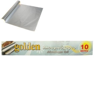 Golden αλουμινόχαρτο 10m Golden - 1