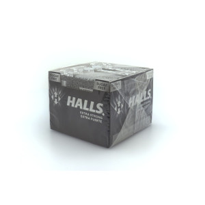 Halls καραμέλες extra strong χωρίς ζάχαρη 20x33,5gr Halls - 1