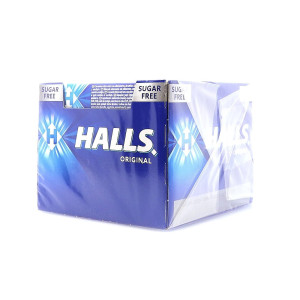 Halls καραμέλες κλασικές χωρίς ζάχαρη 20x32gr