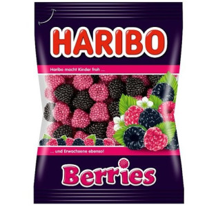 Haribo ζελεδάκια berries με γεύση βατόμουρο 100gr