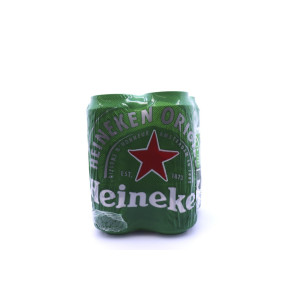 Heniken μπύρα lager 4x500ml Heineken - 4