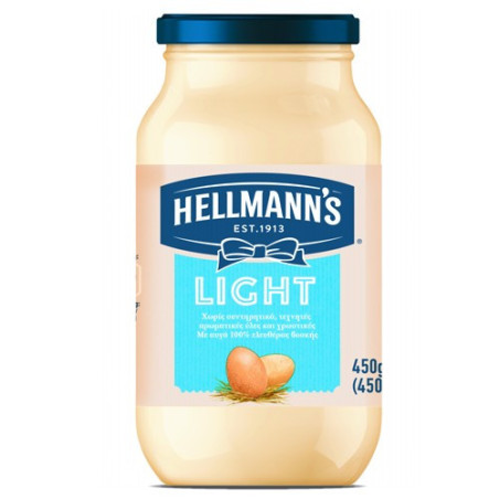 Hellmann's μαγιονέζα light 450ml