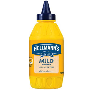 Hellmann's μουστάρδα απαλή 500gr Hellmann's - 1