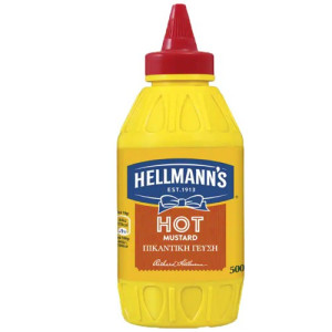 Hellmann's μουστάρδα πικάντικη 500gr Hellmann's - 1