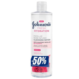 Johnson's gel καθαρισμού με ροδόνερο 400ml Johnsons - 1