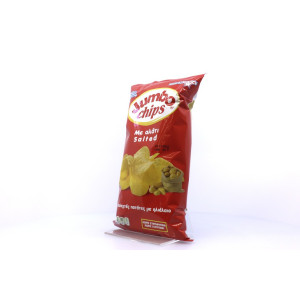 Jumbo chips με αλάτι χωρίς γλουτένη 50gr Ohonos snacks - 1