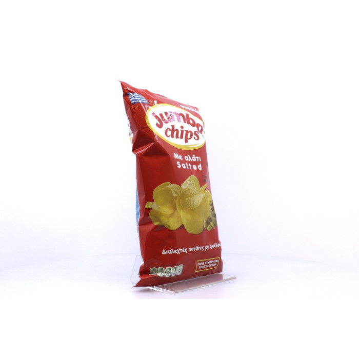 Jumbo chips με αλάτι χωρίς γλουτένη 50gr