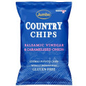 Jumbo country chips με βαλσάμικο ξύδι & καραμελωμένα κρεμμύδια 150gr Ohonos snacks - 1