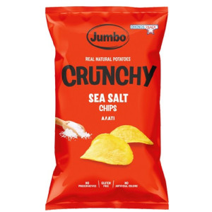 Jumbo crunchy chips με αλάτι χωρίς γλουτένη 90gr