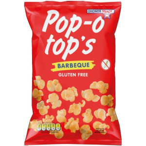 Jumbo pop-o-tops ποπ κορν barbeque χωρίς γλουτένη 85gr Ohonos snacks - 1