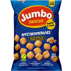 Jumbo φυστικόμπαλες χωρίς γλουτένη 102gr Ohonos snacks - 1