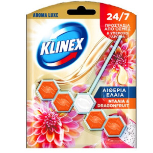 Klinex στερεό block τουαλέτας ντάλια & dragonfruit 55gr Klinex - 1