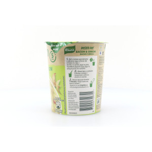 Knorr πουρές snack pot μπέικον & κρεμμύδι 51gr Knorr - 4