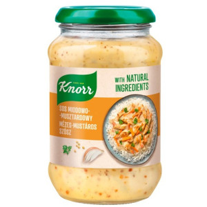 Knorr έτοιμη σάλτσα με μέλι & μουστάρδα 400gr Knorr - 1