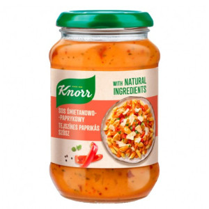 Knorr έτοιμη σάλτσα με τομάτα & πιπεριά 400gr Knorr - 1