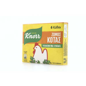 Knorr ζωμός κότας 6 κύβοι 60gr Knorr - 1