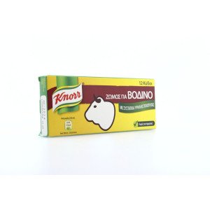 Knorr ζωμός βοδινού 12 κύβοι 120gr Knorr - 6