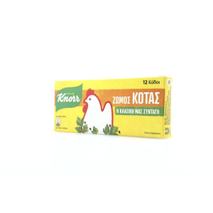 Knorr ζωμός κότας 12 κύβοι 120gr Knorr - 1