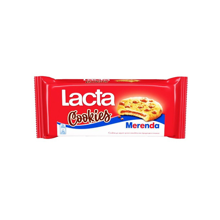 Lacta cookies μπισκότα με merenda 156gr