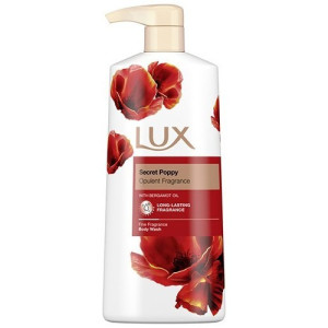 Lux αφρόλουτρο secret poppy 600ml