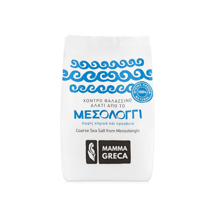 Mamma Greca αλάτι μεσολογγίου χοντρό 400gr Mamma Greca - 1