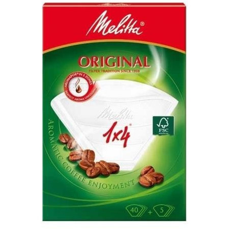 Melitta φίλτρα καφέ 1x4 40τεμ