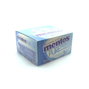 Mentos τσίχλες pure fresh mint 100τεμ