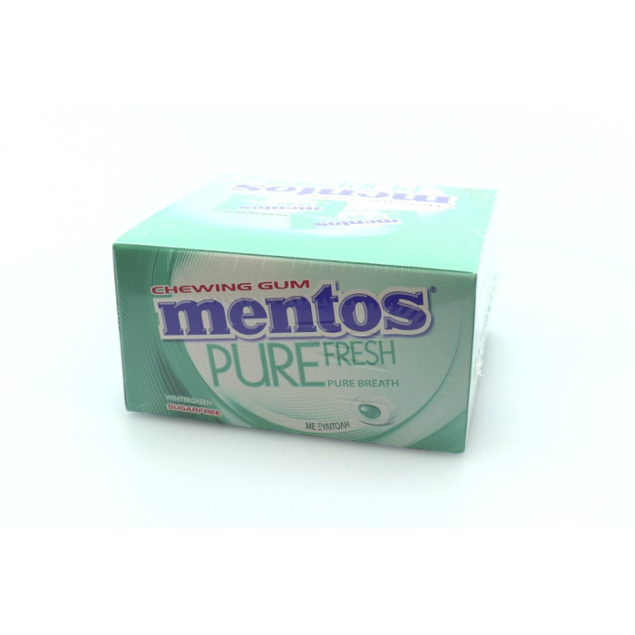 Mentos τσίχλες pure fresh mini winter green 100τεμ