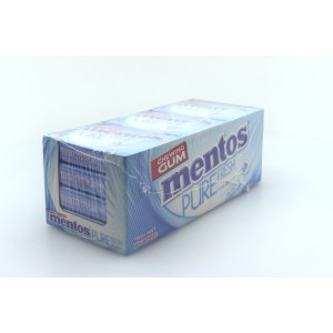 Mentos τσίχλες pure fresh mint 12x28gr Mentos - 1