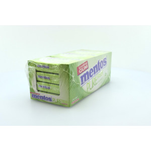 Mentos τσίχλες pure fresh lime & mint 28gr Mentos - 1