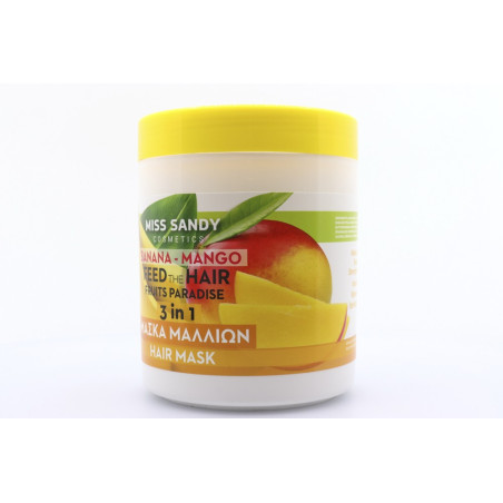 Miss Sandy μάσκα μαλλιών banana & mango 900ml Miss Sandy - 2