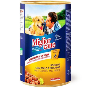 Morando miglior cane σκυλοτροφή κονσέρβα κοτόπουλο 1250gr Morando Miglior - 1