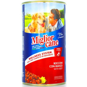 Morando miglior cane σκυλοτροφή κονσέρβα μοσχάρι 1250gr Morando Miglior - 1