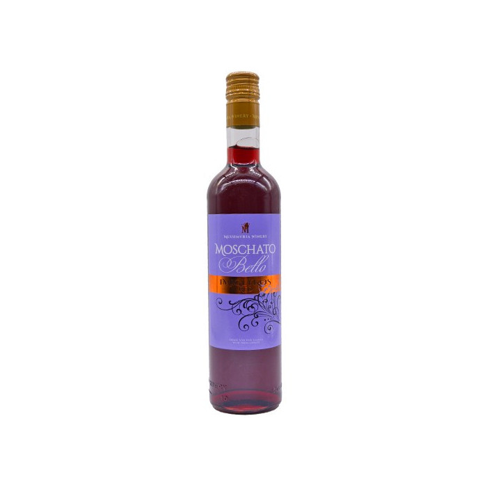 Moschato bello ερυθρός ημίγλυκος οίνος 500ml