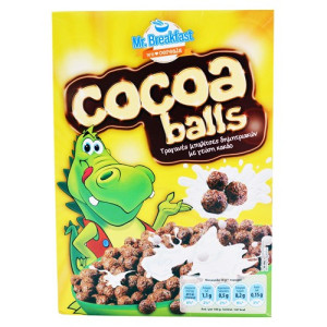 Mr. Breakfast cocoa balls 375gr