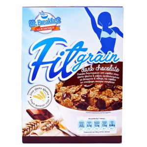 Mr. Breakfast fitgrain dark chocolate 375gr