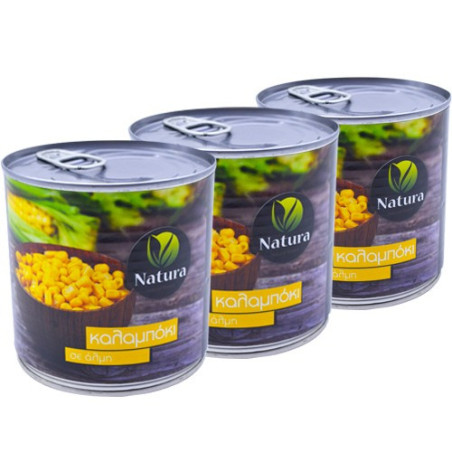 Natura καλαμπόκι 3x165gr