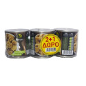 Natura μανιτάρια τεμαχισμένα 3x250gr