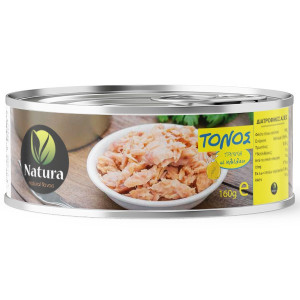 Natura τόνος σε ηλιέλαιο 160gr