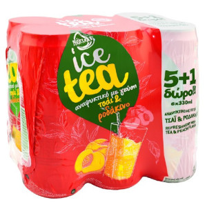 Nektar ice tea ροδάκινο 6x330ml Nektar - 1