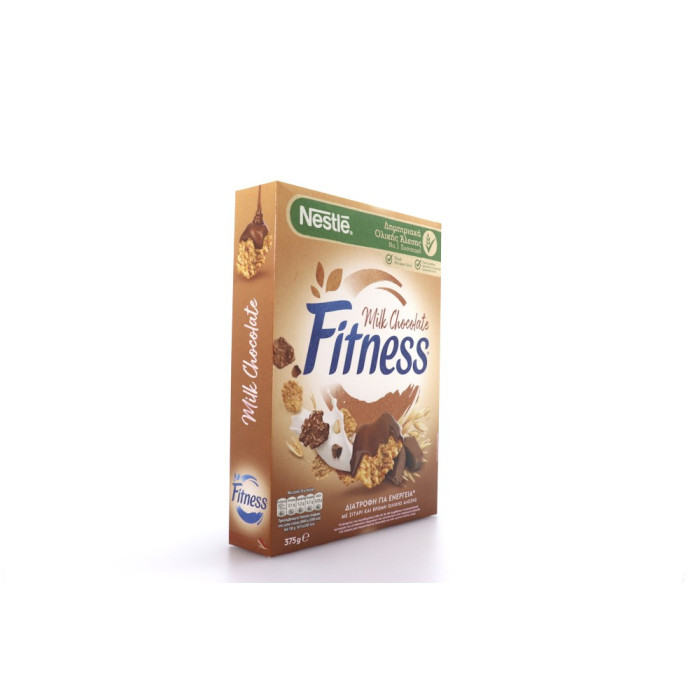 Nestle δημητριακά fitness με σοκολάτα γάλακτος 375gr