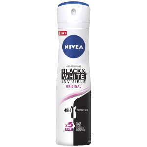 Nivea deo spray black & white original 150ml